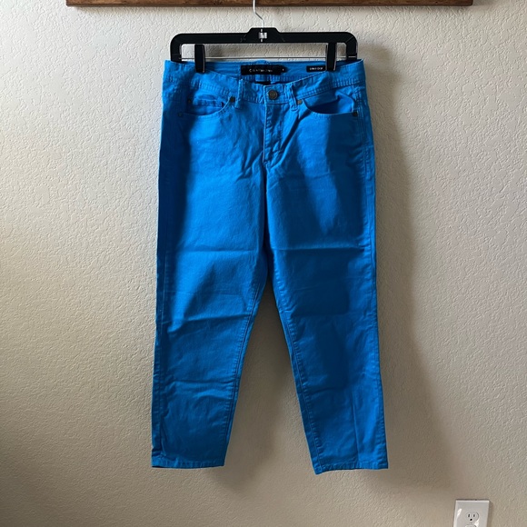 Calvin Klein Jeans Denim - Calvin Klein Jeans Women’s Blue Denim Skinny Crop Jeans Size 8